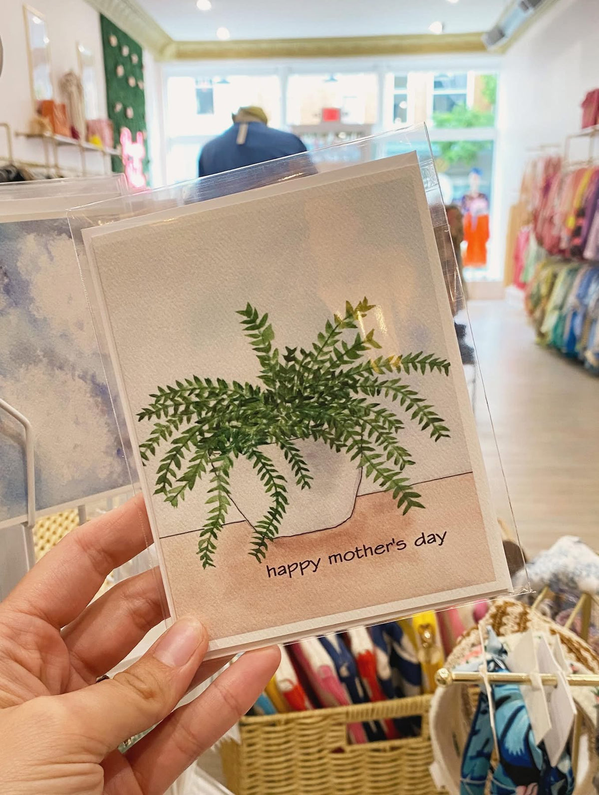 Happy Mother’s Day Fern Card
