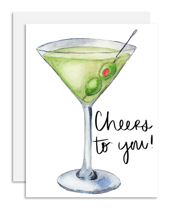 Cheers to you! Martini