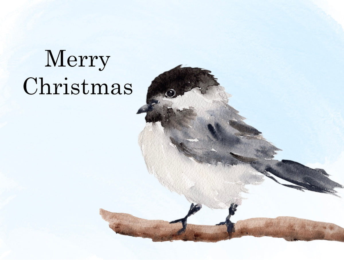 PREORDER - Merry Christmas Chickadee-dee-dee