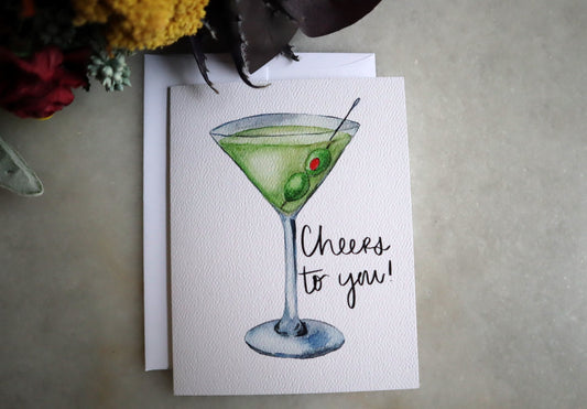 Cheers to you! Martini (pack of 5)